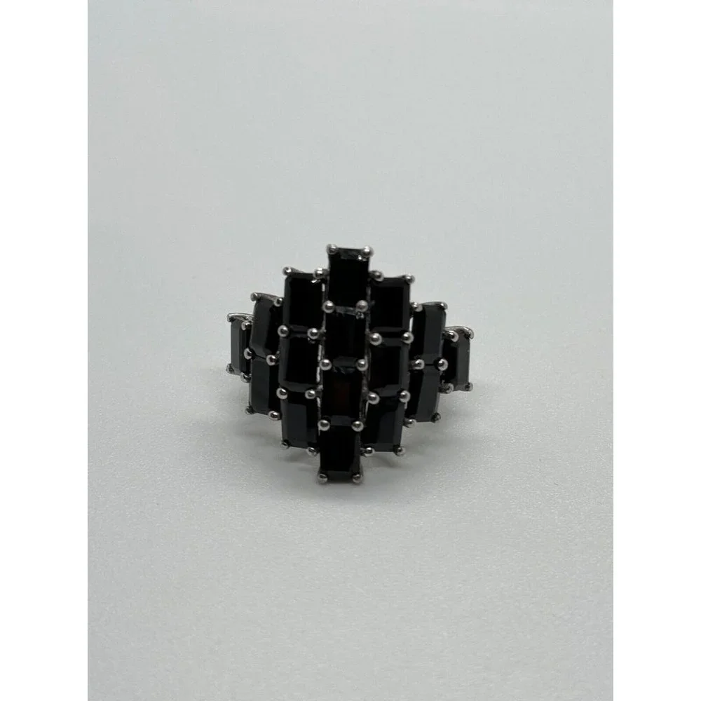 925 STERLING SILVER TOURMALINE RING SIZE 5.5